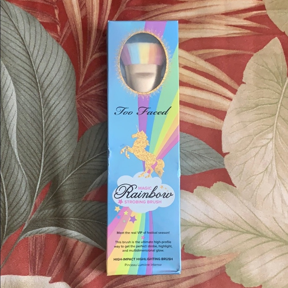 Too Faced Magic Rainbow Makeup Brush too faced